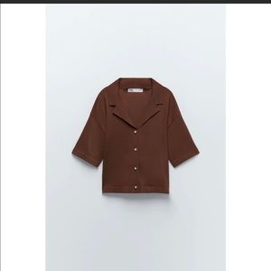 Zara jewel button knit cardigan